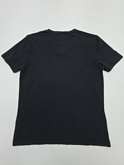 Tommy Hilfiger Mens T Shirt Black V Neck Slim XL No Tags