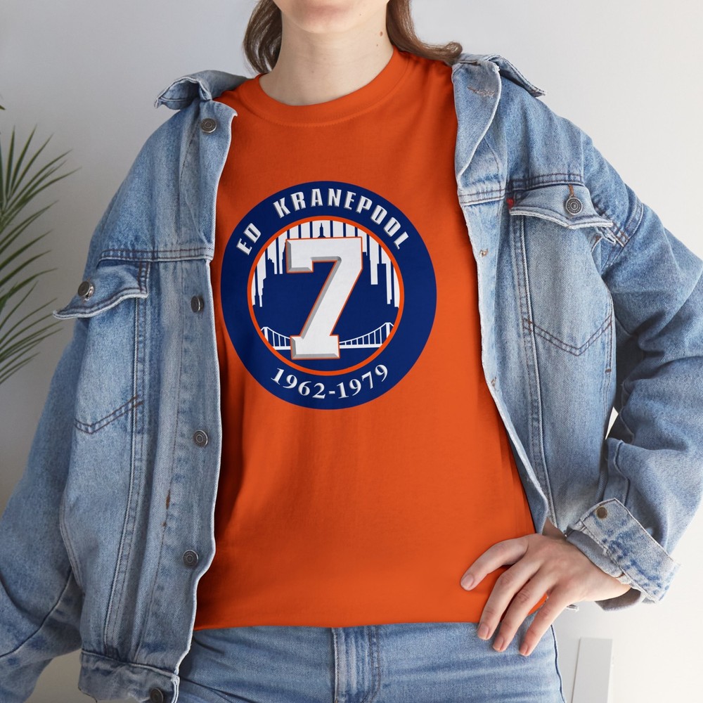 Legends of Shea, Ed Kranepool – Unisex Heavy Cotton Tee