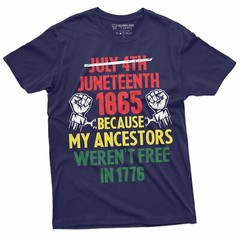 Juneteenth T-shirt 1865 Black Freedom Shirt Jubilee day Black freedom day tee