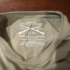 Grunt Style T Shirt Mens M Patriot Military Tactical ETSG1 Partum Futurum