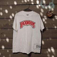 Backwoods blunt Cigars Always True Graphic White L T-Shirt marijuana smoke 420