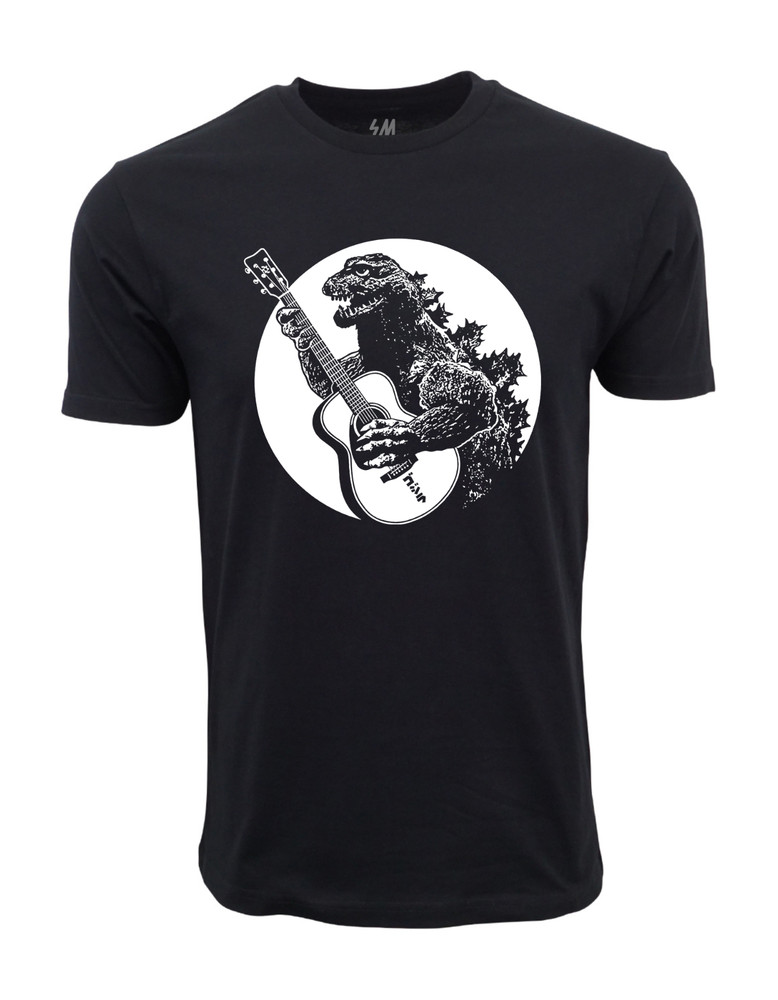 Godzilla Guitar Graphic T shirt