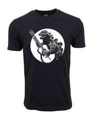 Godzilla Guitar Graphic T shirt