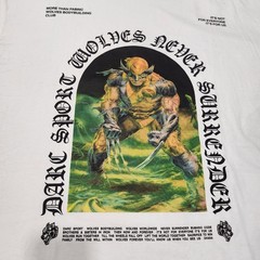 Darc Sport Hero Elite Marvel Wolverine “Never Surrender” Oversized Tee White XL