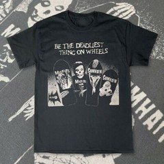 Misfits & Samhain Skateboard Cotton Black All Size Men Women Shirt
