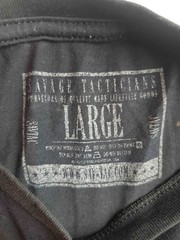 Savage Tacticians Brass Knuckles T-Shirt Mens L Everyone Wants To Be A Ganster