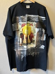 Pro America TND Club Super Heavy T Shirt 2XL Tall Yellow M&M Rap Eminem Tupac