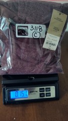 Foundry Men BIG 2XL Burgundy Jaspe Long Sleeve Raglan Baseball Shirt NEW