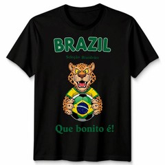 Brasil National Soccer Team Yellow Green Football Fan Unisex T Shirt