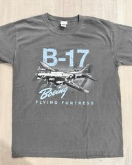 B-17 Flying Fortress T Shirt Gray Mens L / Large Boeing Heritage Collection NEW!