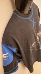TT Isle of Man 2011 Centenary Motorcycle Race Graphic T-Shirt Black Blue Men’s L