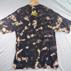 Brooklyn Xpress Bleach Wash T-Shirt Men’s XL Crown Skull Fleur De Lis Graphic
