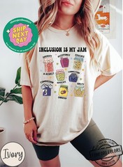 Inclusion Is My Jam Comfort Colors, Neurodiversity Shirt, Special Education Tee