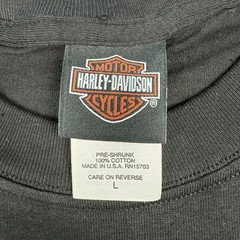 Harley Davidson Daytona Bike Week 2002 T Shirt Mens Large Black Willie G Graphic