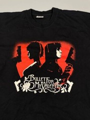 Bullet For My Valentine Hand Of Blood Distresed Band Rock Tee Men Size M Black