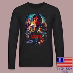 Fright Night Horror Movie Black Size S-2XL