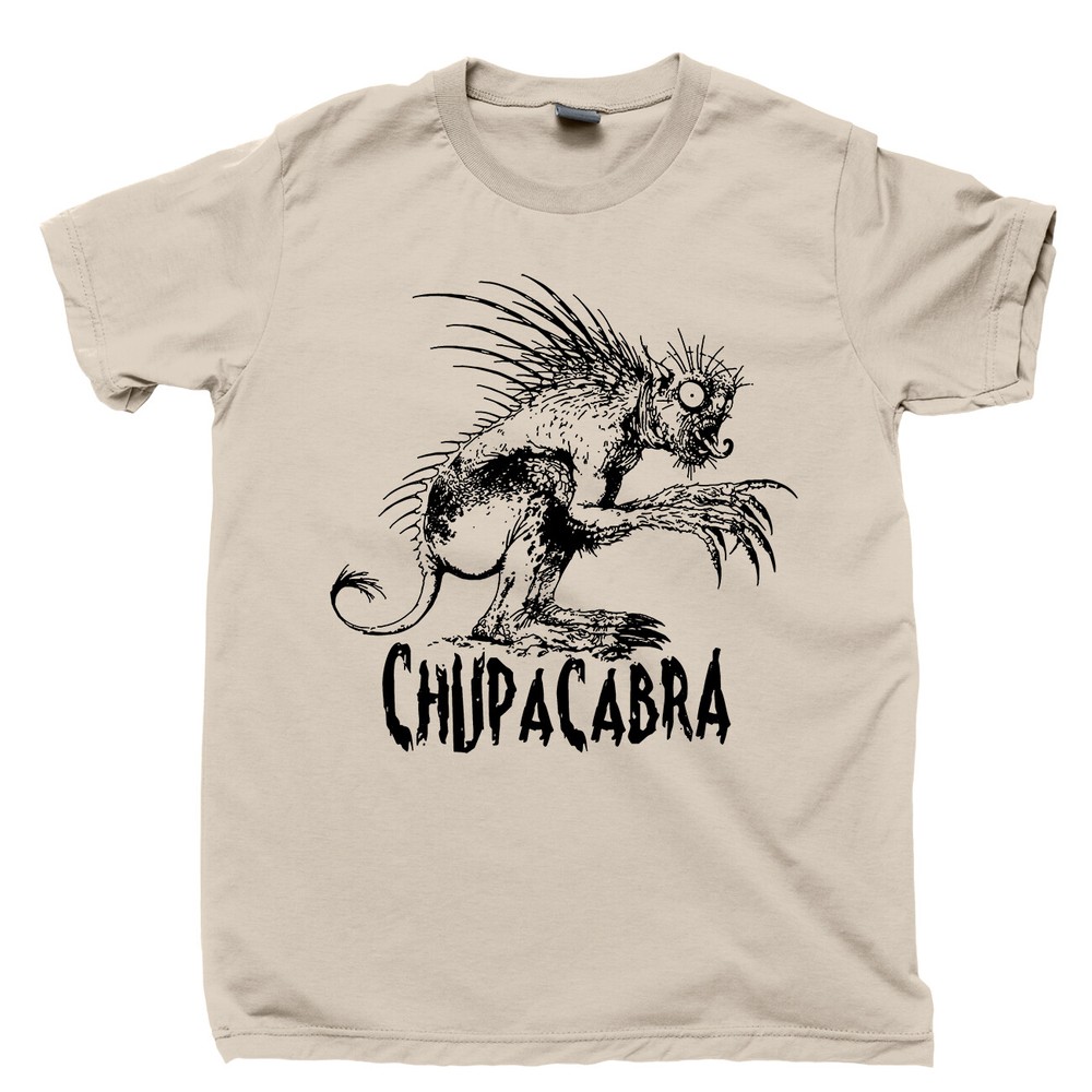 El Chupacabra T Shirt Figure Beast Creature Aliens Bigfoot Jackalope Mothman Tee