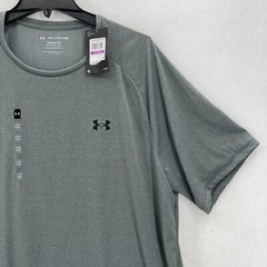 Under Armour Tech 2.0 Short Sleeve T-Shirt Mens 2XL Loose Fit Gray Casual NWT