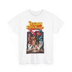 Legion of Super-Heroes T-Shirt – George Perez Art – Legion Women – Saturn Girl