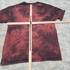 The Mountain Shirt Mens XL Red Short Sleeve Tie Dye