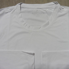 GREYSON Mens M MEDIUM GUIDE SPORT T SHIRT PERFORMANCE GOLF LONG SLEEVE TEE WHITE