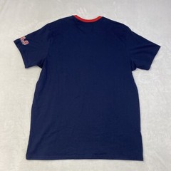 Polo Ralph Lauren Men’s Size Large Contrast Collar Navy Blue / Red T Shirt