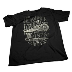 50th Birthday Gift Shirt For Men – Living Legend 1976