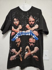 Vintage Large 1998-99 Giant Bootleg Metallica T Shirt Size XL