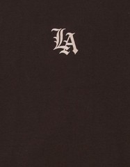 (LA) T-shirt RIOT SOCIETY Center Embroidered size (MEDIUM) Men’s color Brown NEW
