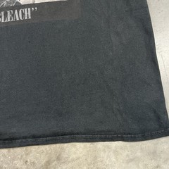 Nirvana T Shirt Mens XL Black Bleach Grunge Y2K Preowned