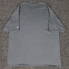 Champion Shirt Mens 3XL Gray Active Gym Running Embroidered Logo Crew Neck Tee