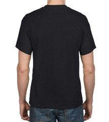 5000 GILDAN Heavy Duty Cotton Tee Black Blank Shirts Large men’s classic t-shirt