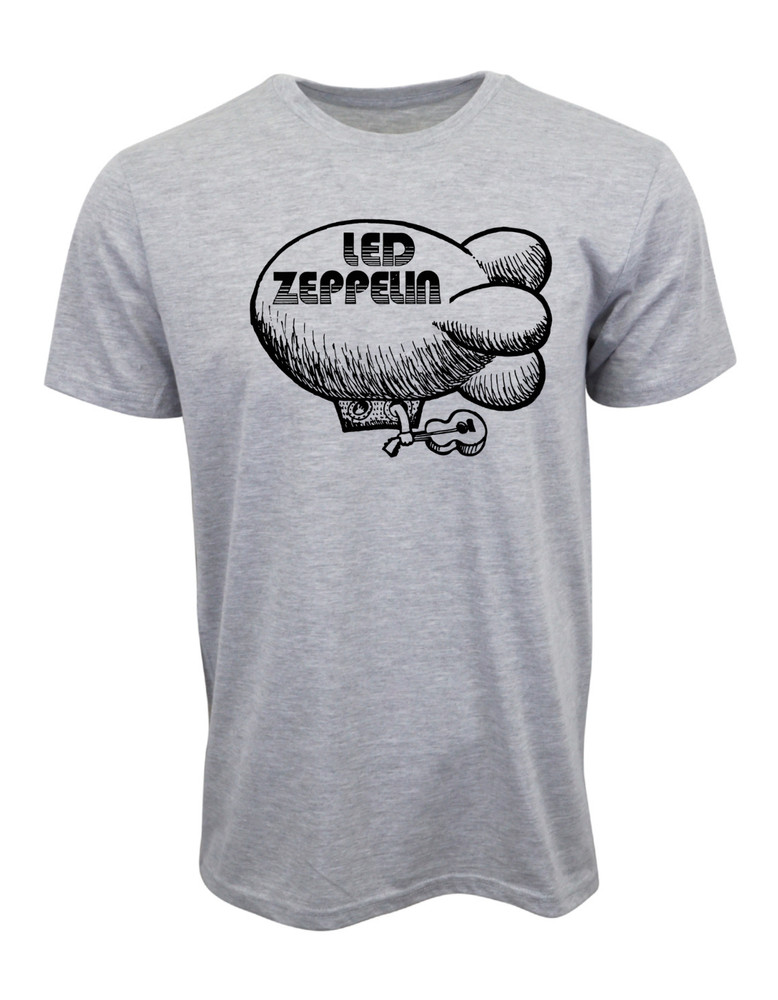 LED ZEPPELIN BLIMP GUITAR GRAPHIC T SHIRT