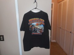 Harley Davidson Beefy RK Stratman 100% Cotton (Shoreline HD) Black T-Shirt XL