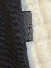 $128 John Varvatos XS Long Sleeve Turtleneck Tee in Charcoal Grey Cotton Blend