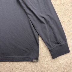 Eddie Bauer T Shirt Mens Size Large Blue Long Sleeve Cotton Poly Legendwash