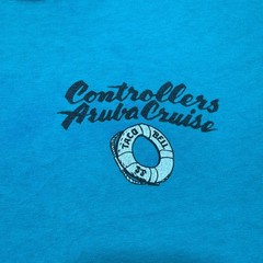 Vintage 1994 S.S. Taco Bell Controllers Aruba Cruise Graphic T-Shirt USA – XL