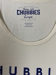 Chubbies Tank Top Mens Large Ivory 4th Of July Cotton Scoop Neck Muscle Tee Butt