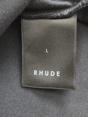 Rhude Flag Tee Vintage Black Sz Large