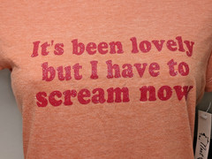 It’s Been Lovely But I Have To Scream Now, Next Era T-shirt sz Medium New w Tags