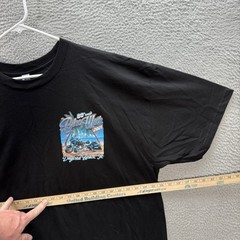 Suna Shirt Adult 3XL XXXL Black Motorcycle Biker Daytona Beach Bike Rally Mens