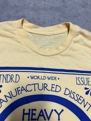Vintage Obey Tshirt Yellow Super Soft Light Material Activism Street Art Graf