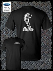 Licensed Ford / Shelby Cobra Logo T-Shirt – Official Product Mustang GT500