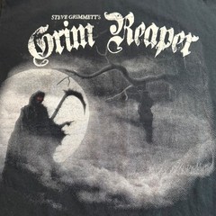 Steve Grimmett’s Grim Reaper Band See You In Hell T-Shirt Size M NWOBHM
