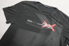 RLX Ralph Lauren Shirt Mens 2XL Black Graphic Tee Short Sleeve Fitted Slim Soft