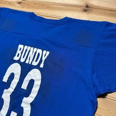Vintage 90s Al Bundy #33 Polk High School TV Sitcom Football Jersey Shirt Large