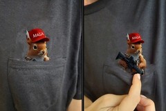 Justice for Peanut Shirt, Save Squirrel Gift, Squirrel Lover, Trump MAGA T-shirt