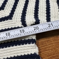 Mr P Mr Porter T Shirt Mens S Stripe Knit Crew Neck Cotton Portugal Made Retro