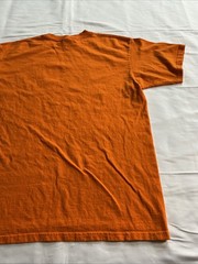 St. Croix T-Shirt VTG Fits Adult SZ Large Orange Sailboat Ocean Cotton Tee