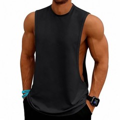 Men’s Gym Tank Breathable Tank Gym Workout Jogging Top Breathable Regular Length